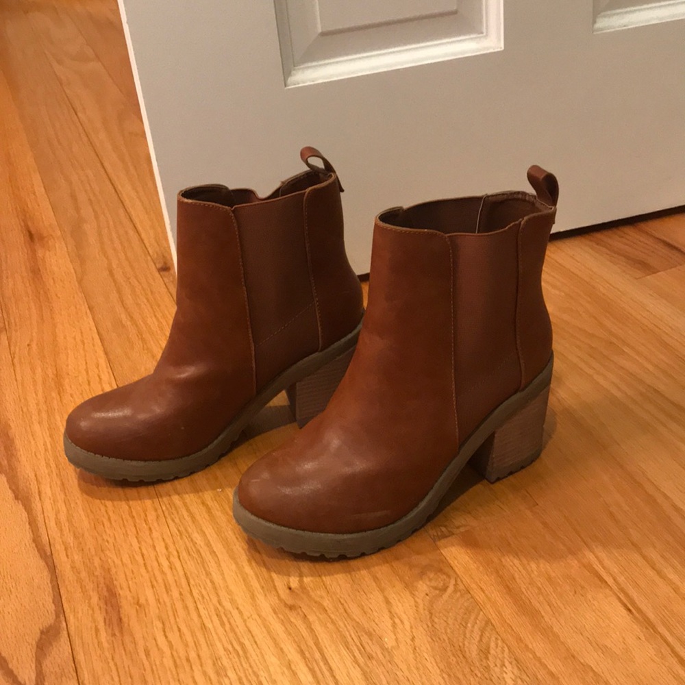 Tan Booties